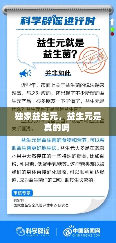 獨(dú)家益生元，益生元是真的嗎 