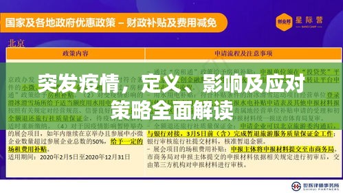 突發(fā)疫情，定義、影響及應(yīng)對策略全面解讀