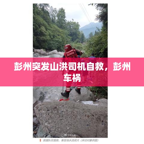 彭州突發(fā)山洪司機(jī)自救，彭州 車禍 
