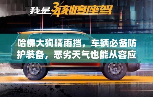 哈佛大狗晴雨擋，車輛必備防護裝備，惡劣天氣也能從容應對！