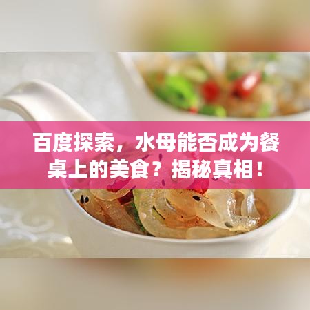 百度探索，水母能否成為餐桌上的美食？揭秘真相！