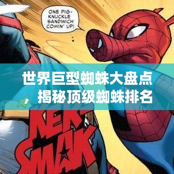 世界巨型蜘蛛大盤點，揭秘頂級蜘蛛排名！