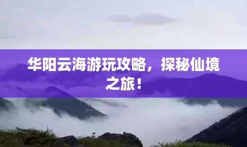 華陽云海游玩攻略，探秘仙境之旅！