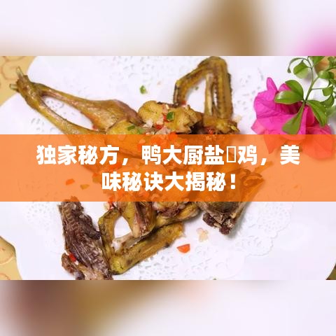 獨(dú)家秘方，鴨大廚鹽焗雞，美味秘訣大揭秘！