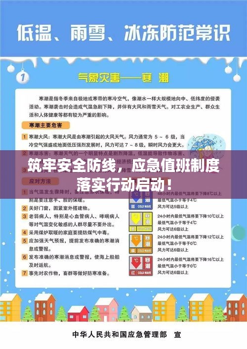 筑牢安全防線，應(yīng)急值班制度落實(shí)行動(dòng)啟動(dòng)！