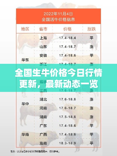 全國生牛價(jià)格今日行情更新，最新動(dòng)態(tài)一覽